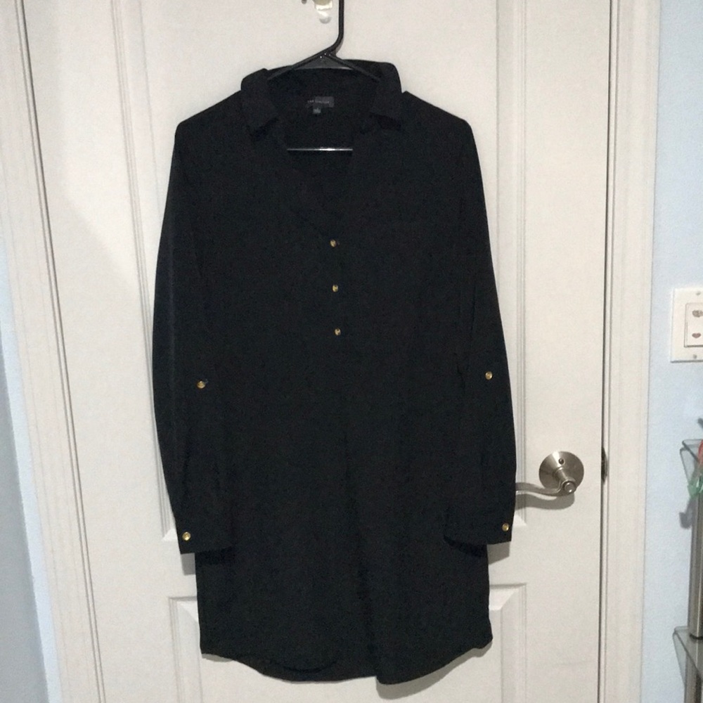 The Limited black collar belt dress size small